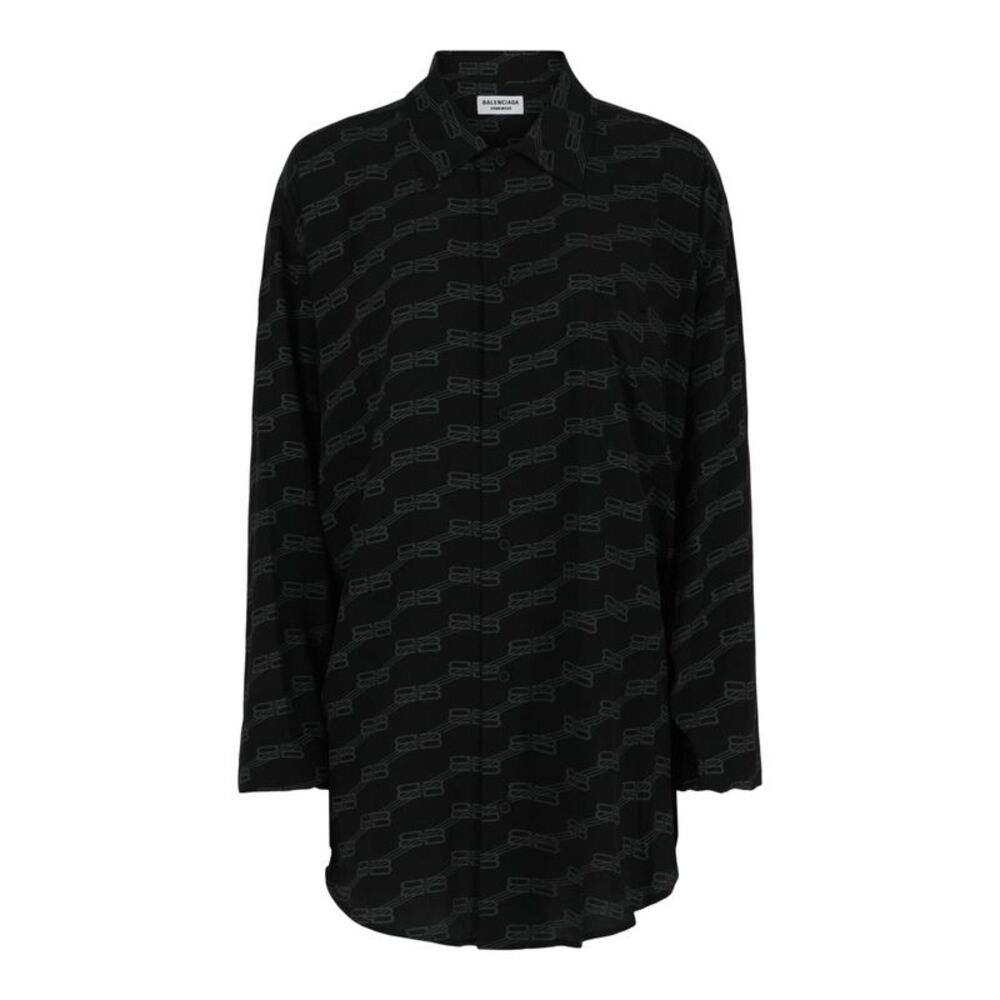 Balenciaga BB Monogram Minimal Shirt Multi Womens